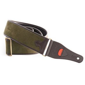 RightOn! Divine Army Green Guitar Strap
